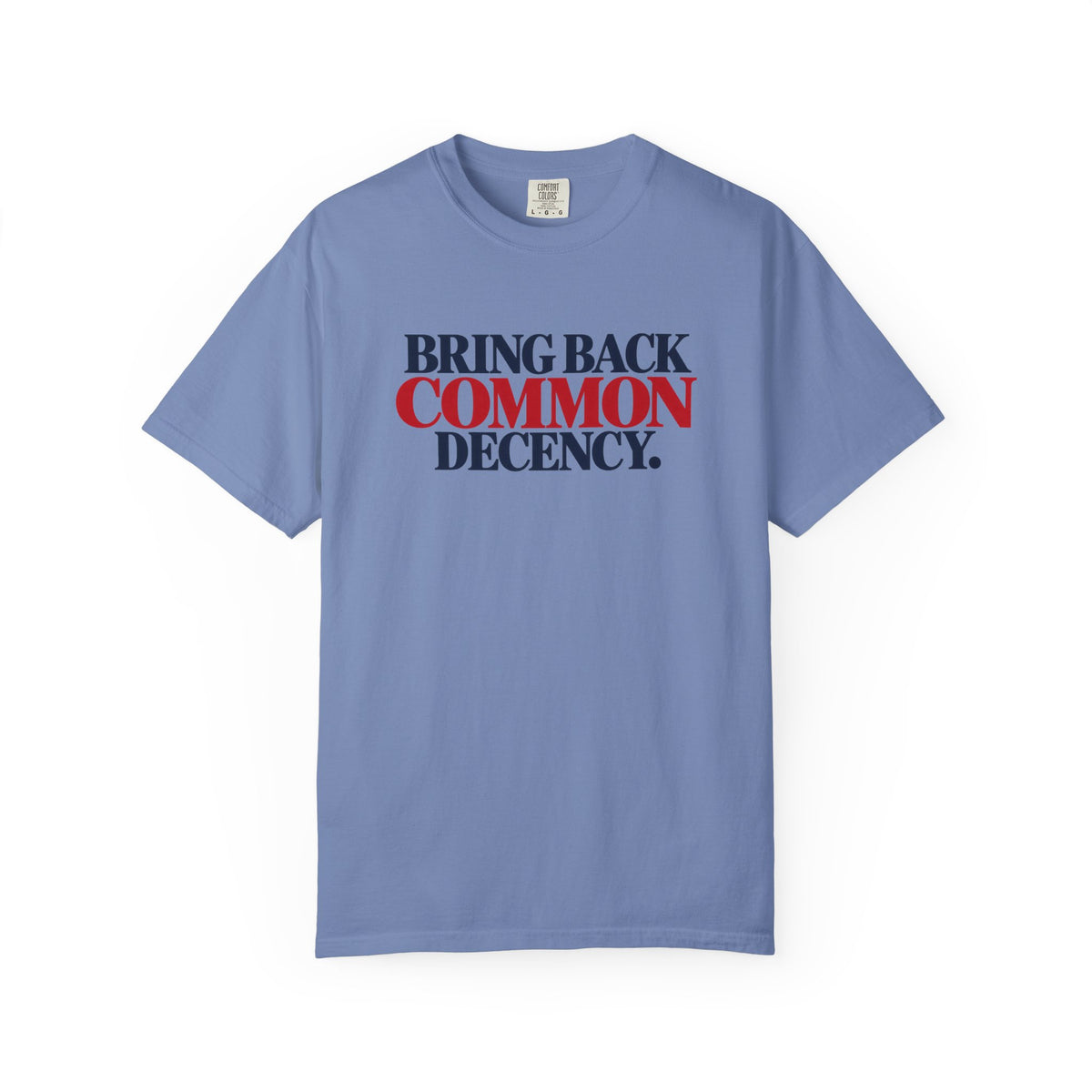 Bring Back Common Decency Shirt, Kindness Matters T-Shirt, Comfort Colors Patriotic Tee, Unity Shirt, Positive Message Graphic Tee