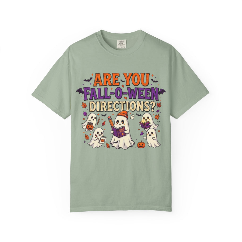 Are You Fall-O-Ween Directions? Halloween Ghosts Graphic T-Shirt