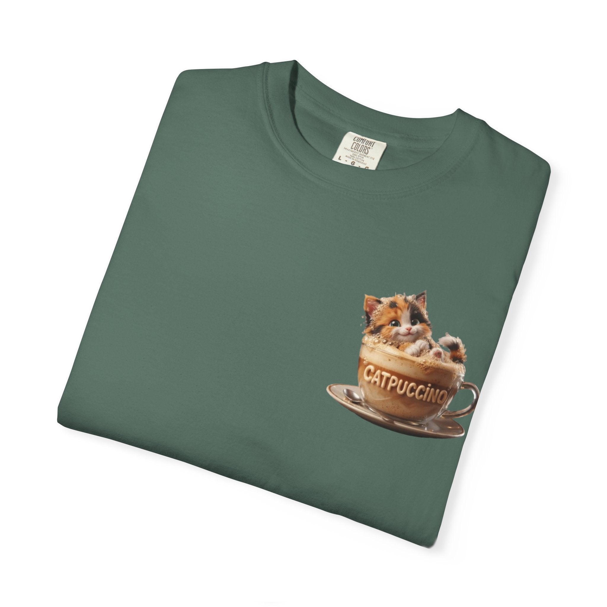 Cat in Cappuccino Cup T Shirt