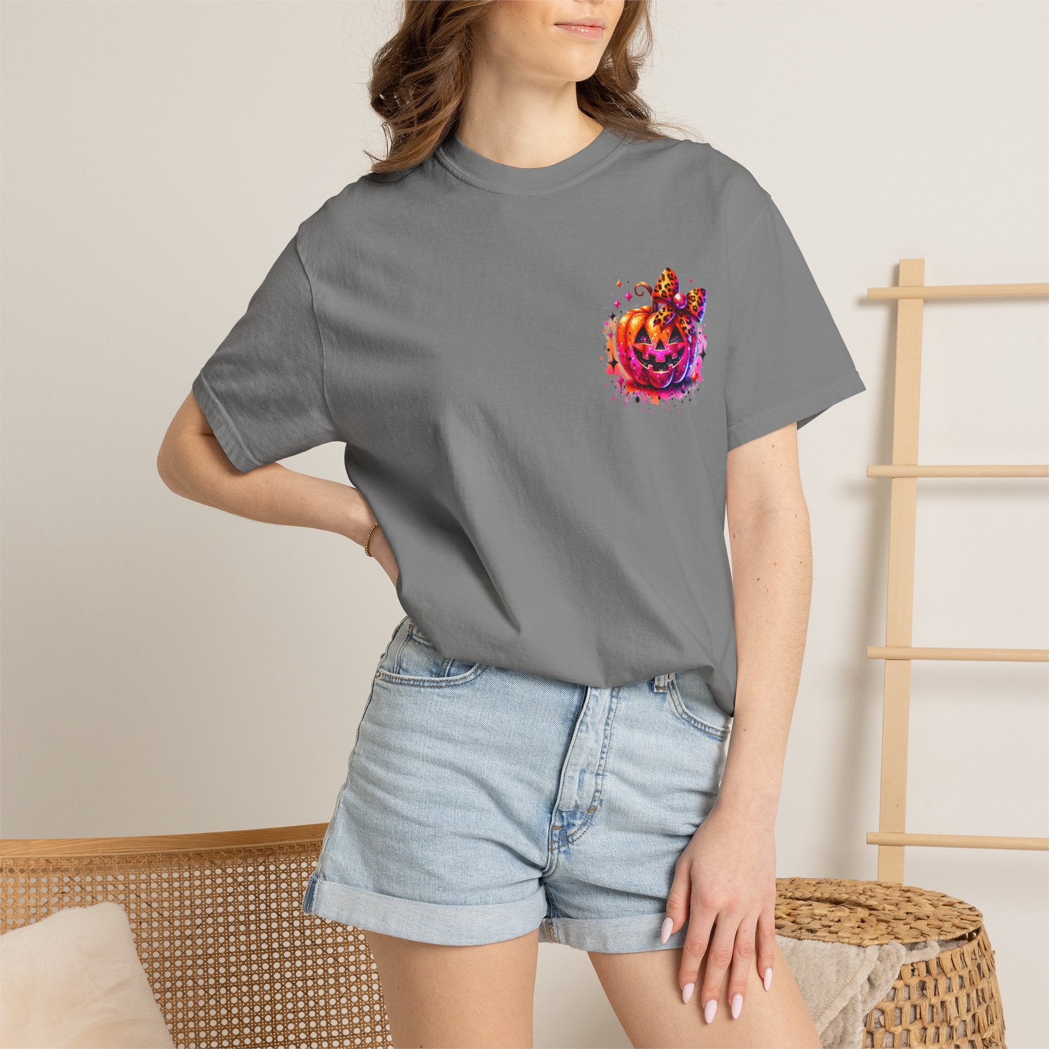 Halloween Pumpkin T Shirt Spooky Season Graphic Tee
