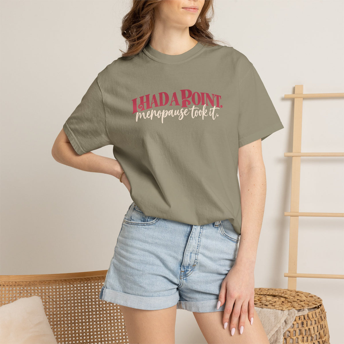 I Had A Point Menopause Took It Tee shirt | Funny Menopause Shirt