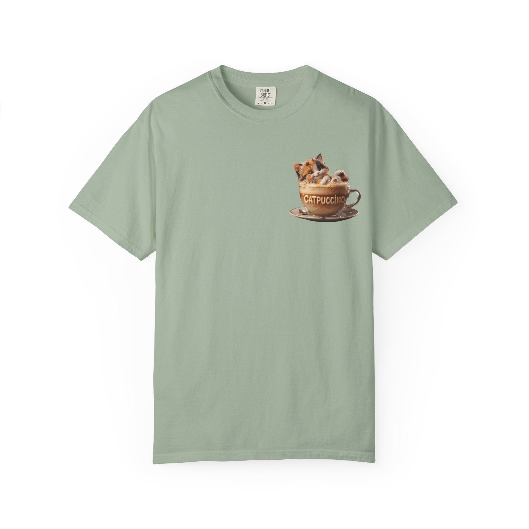 Cat in Cappuccino Cup T Shirt