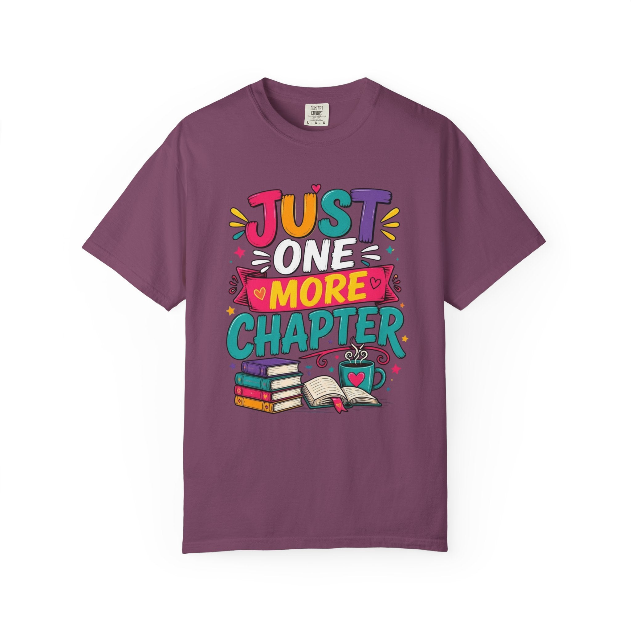 T-Shirt  Just One More Chapter Book Lover Graphic Tee