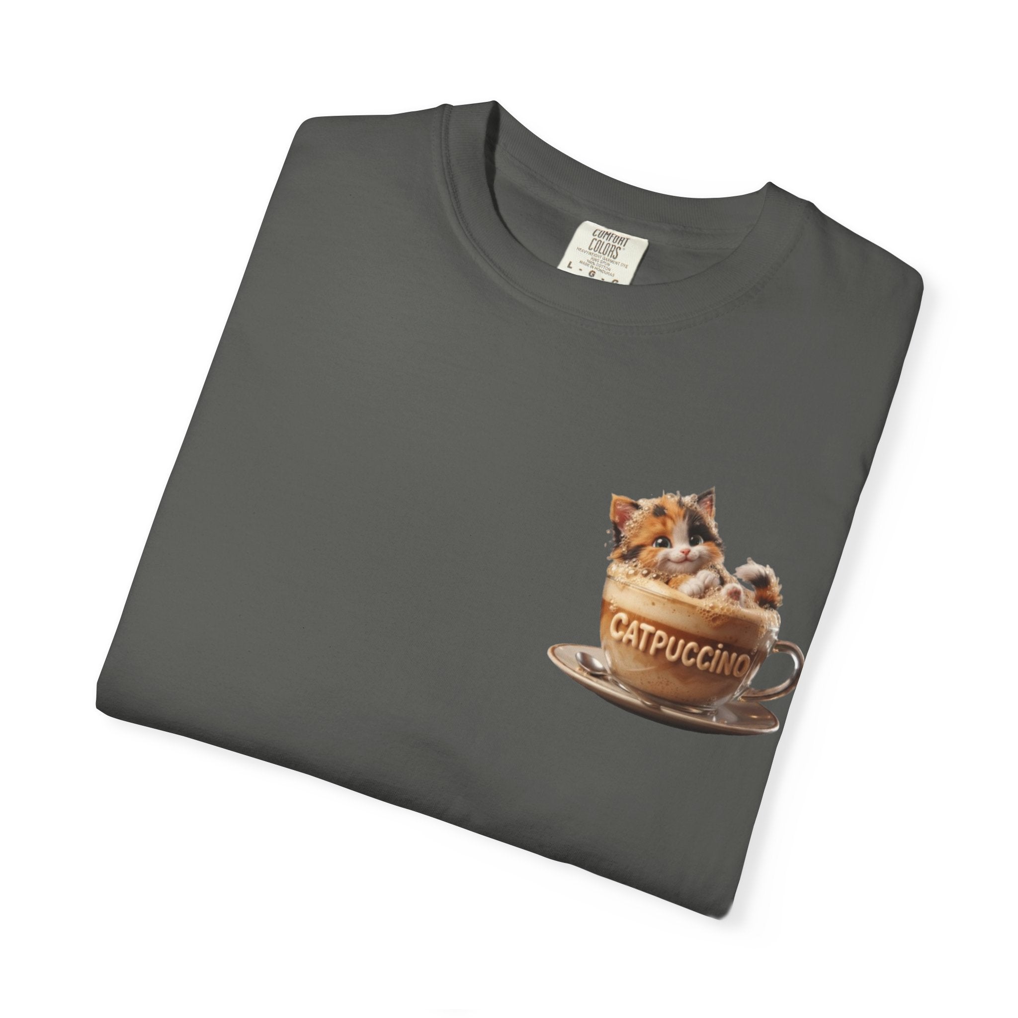 Cat in Cappuccino Cup T Shirt