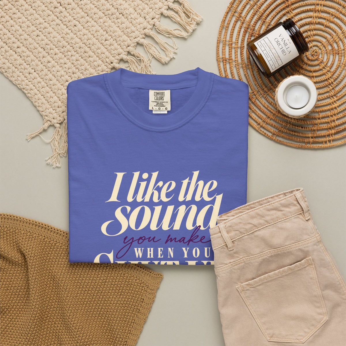 Sarcastic Graphic Tribute T Shirt I Like the Sound You Make When You Shut Up PAN CAN