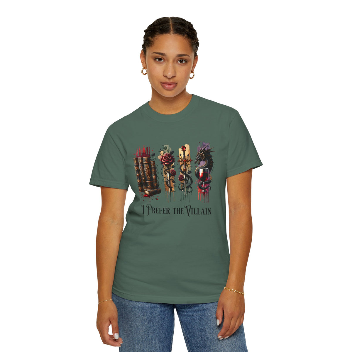 Villainous Icons Graphic T Shirt I Prefer the Villain