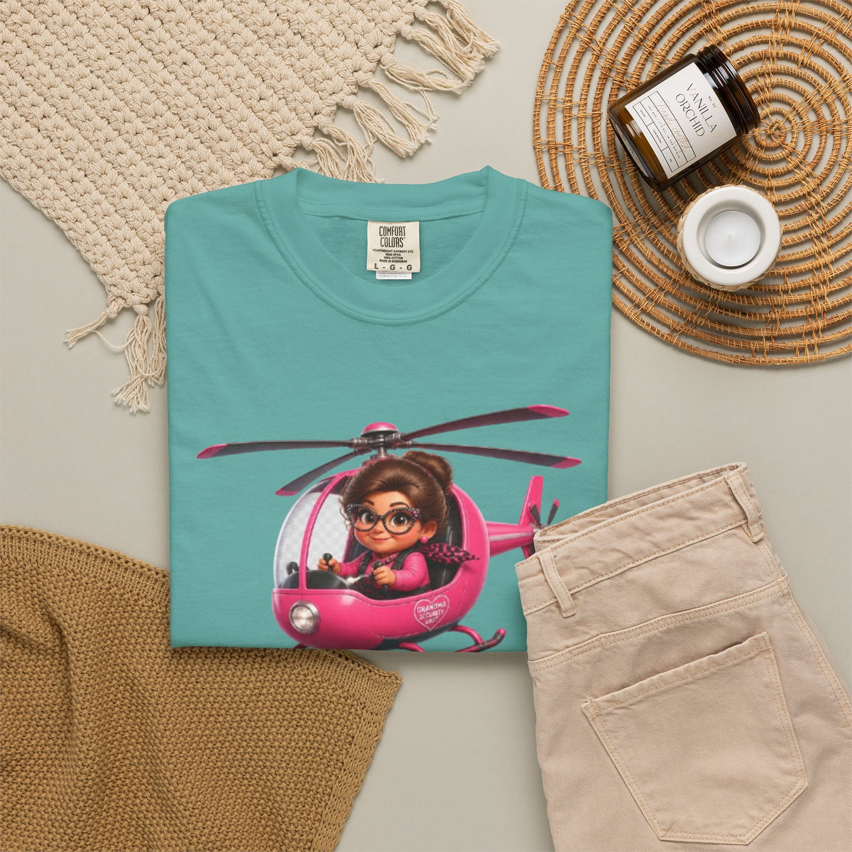 Helicopter Grandma T Shirt Warning Helicopter Grandma Mode Is Always Active