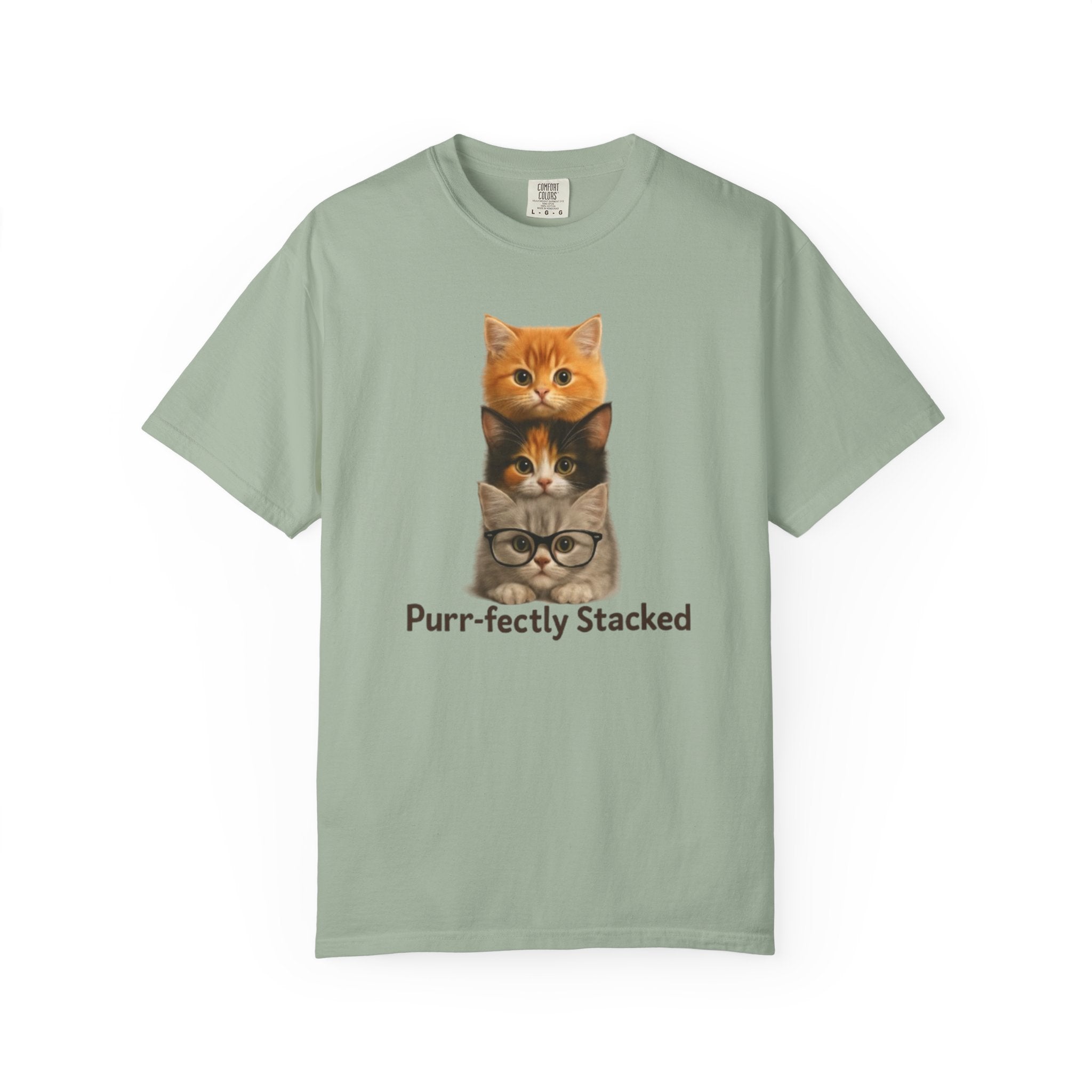 Purr fectly Stacked Cat T Shirt