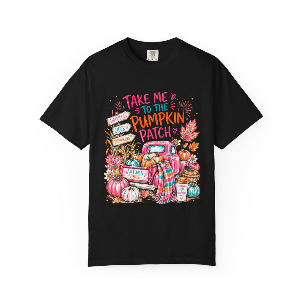 Pumpkin Patch Truck T Shirt Take Me to the Pumpkin Patch Fall Tee