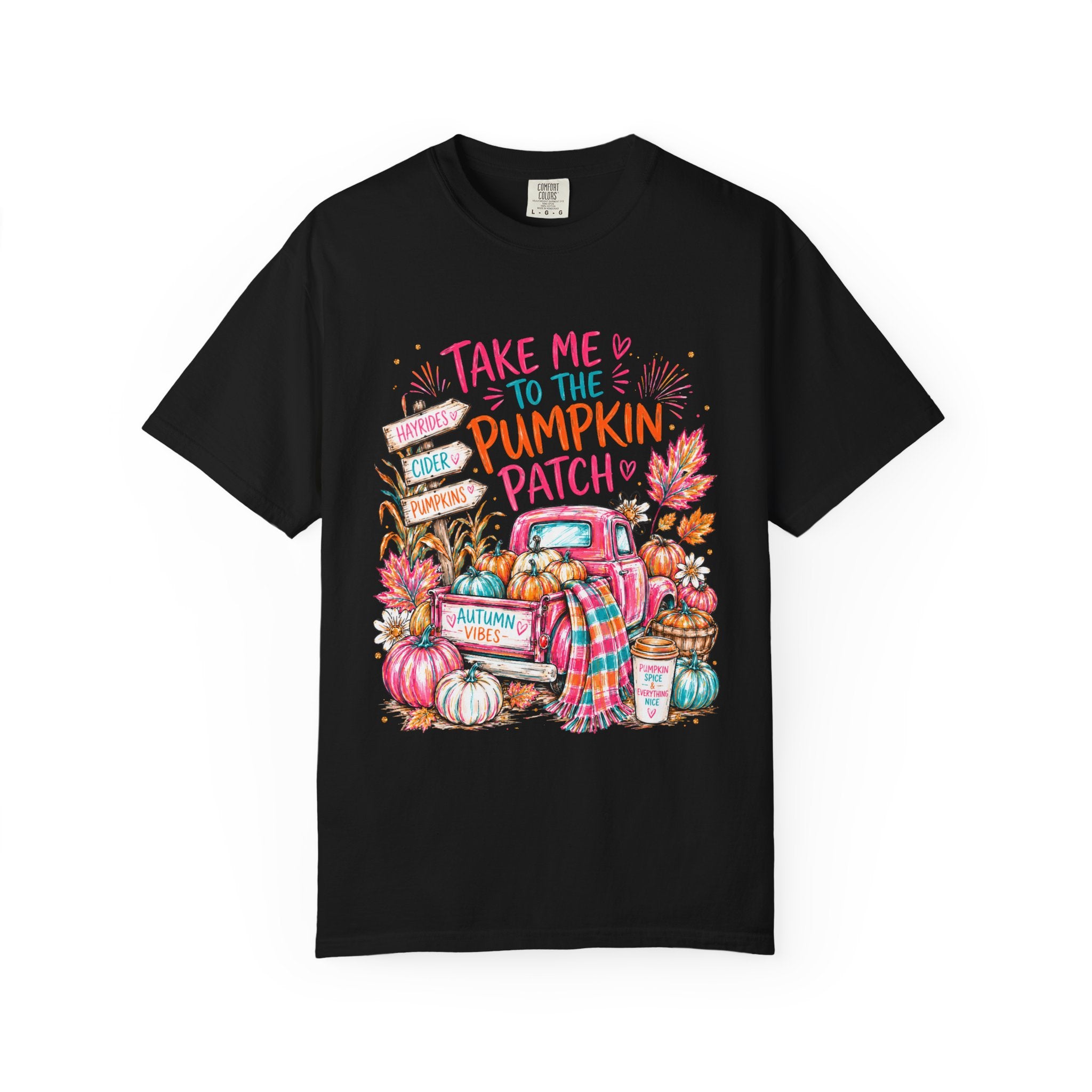 Pumpkin Patch Truck T Shirt Take Me to the Pumpkin Patch Fall Tee
