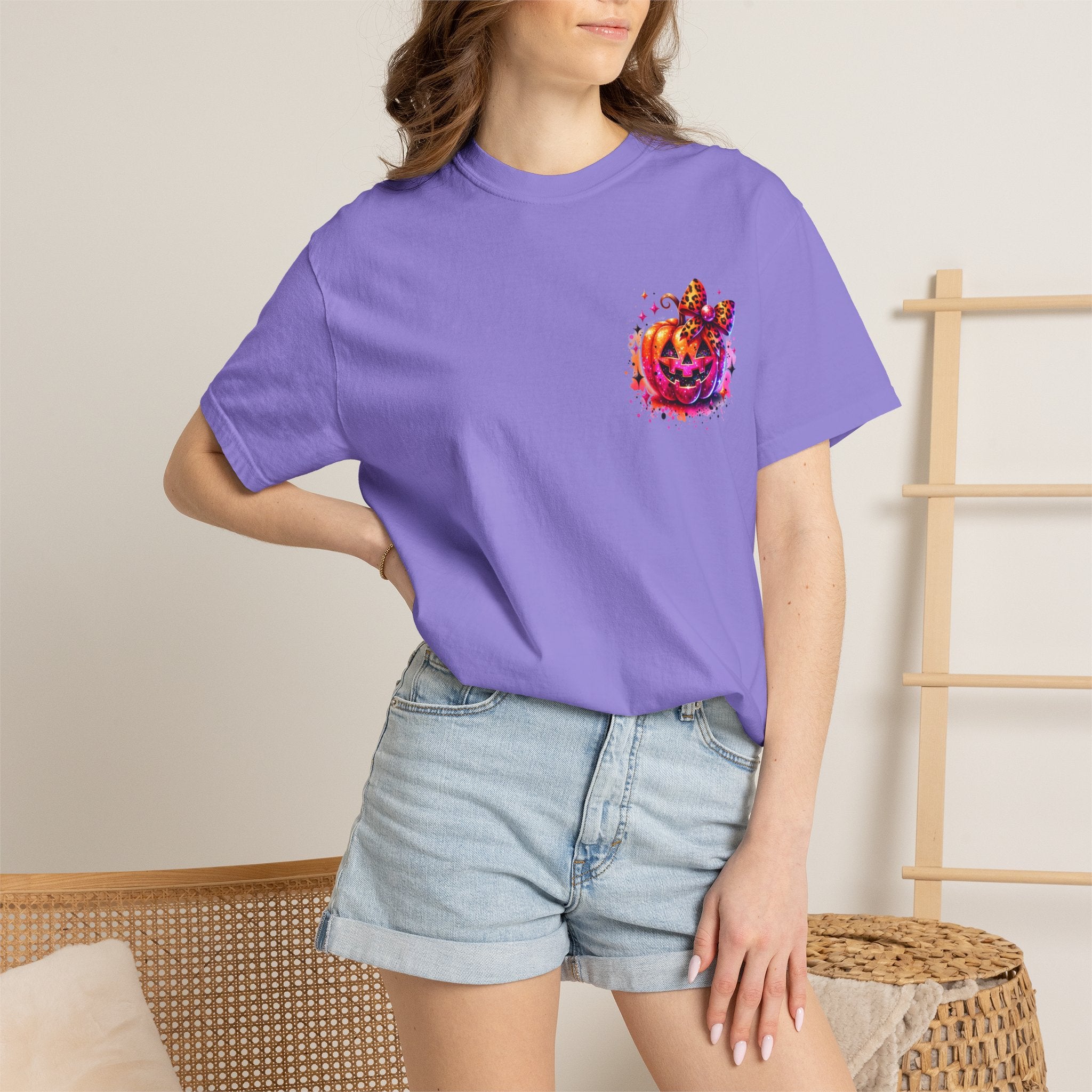 Halloween Pumpkin T Shirt Spooky Season Graphic Tee