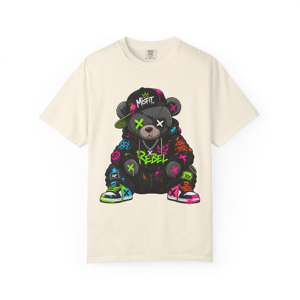 Rebel Graffiti Bear T Shirt