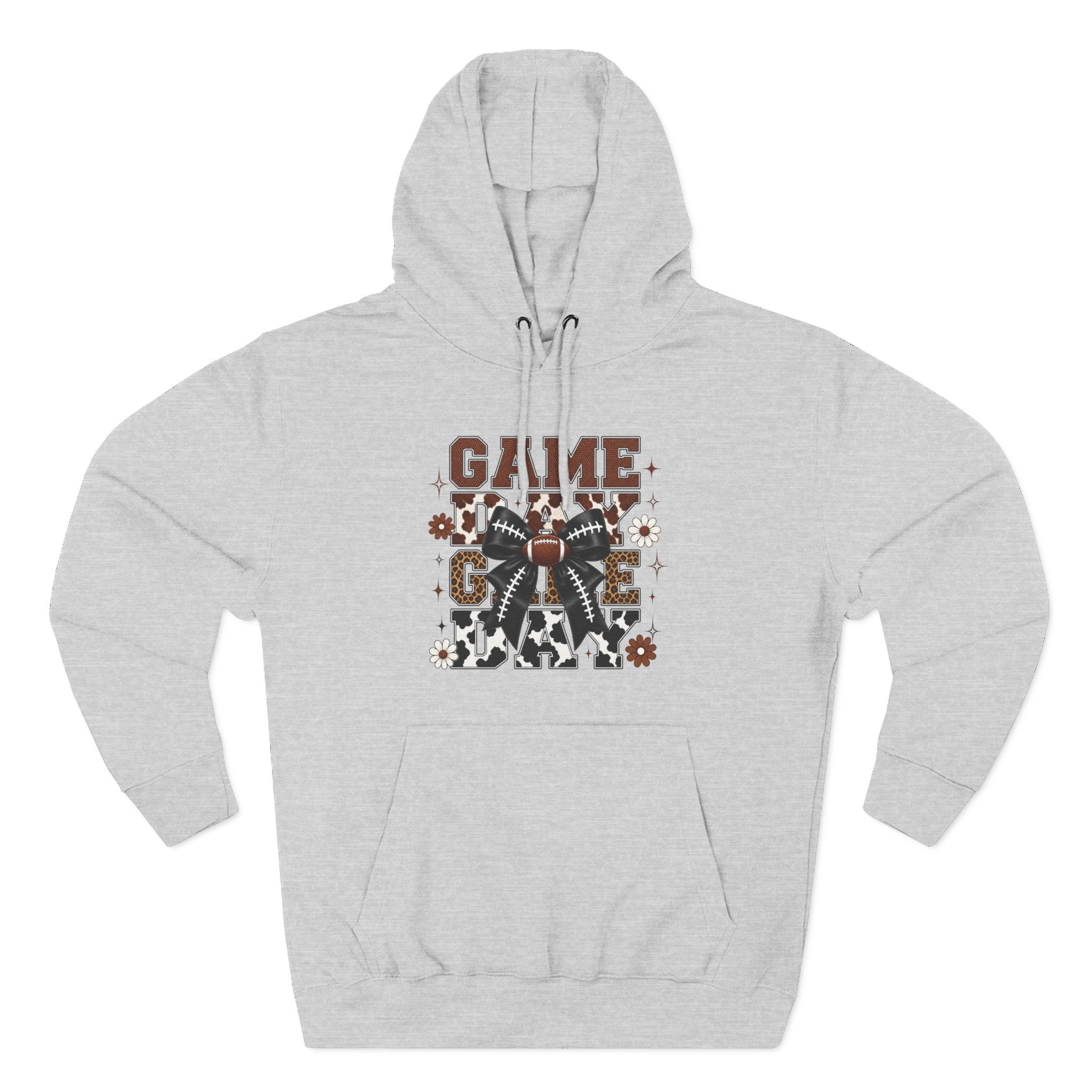 Game Day Football Hoodie Vintage Grunge Helmet Design
