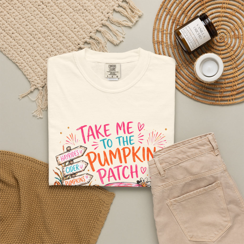 Pumpkin Patch Truck T Shirt Take Me to the Pumpkin Patch Fall Tee