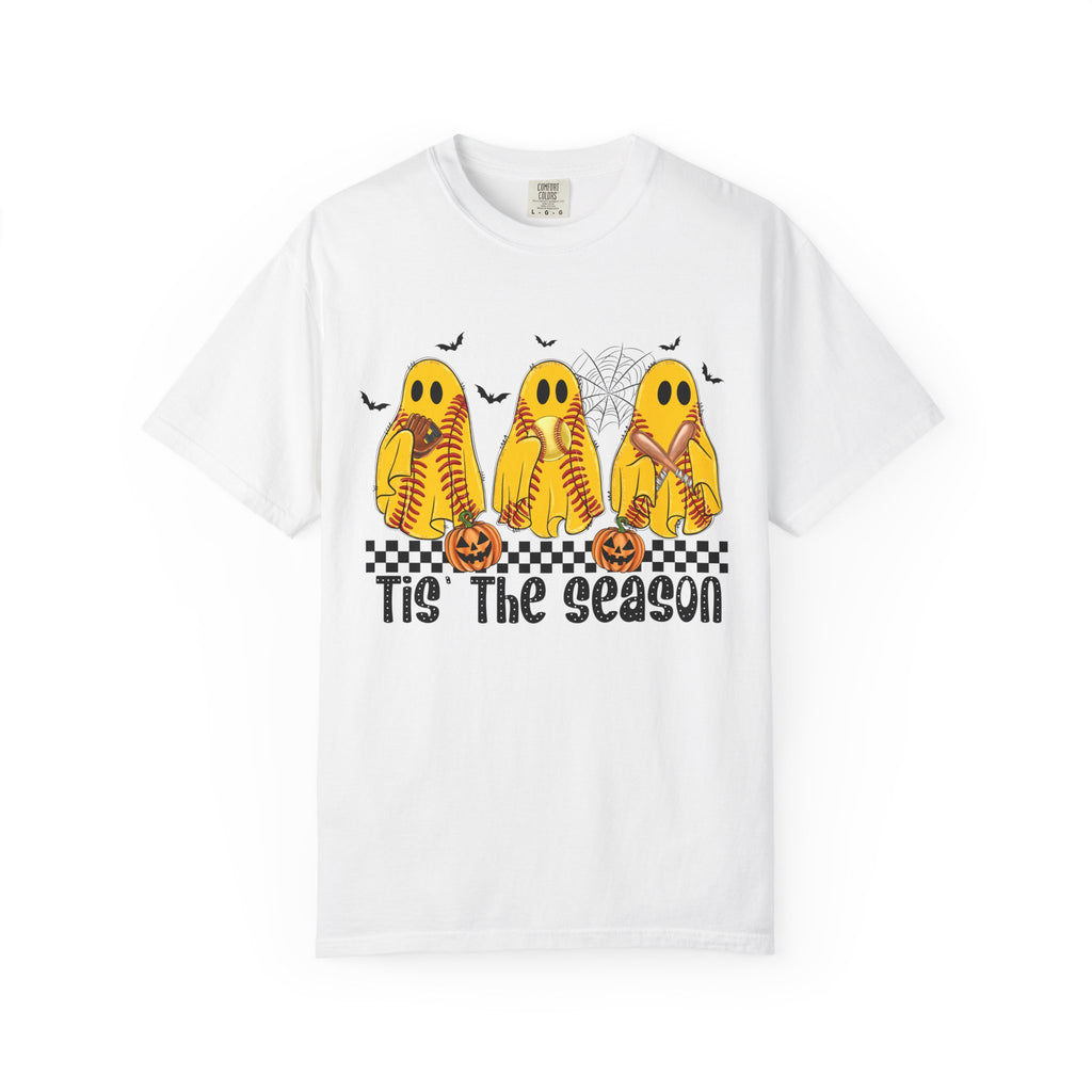 Halloween Ghost Trio T Shirt Tis the Season Cute Spooky Tee