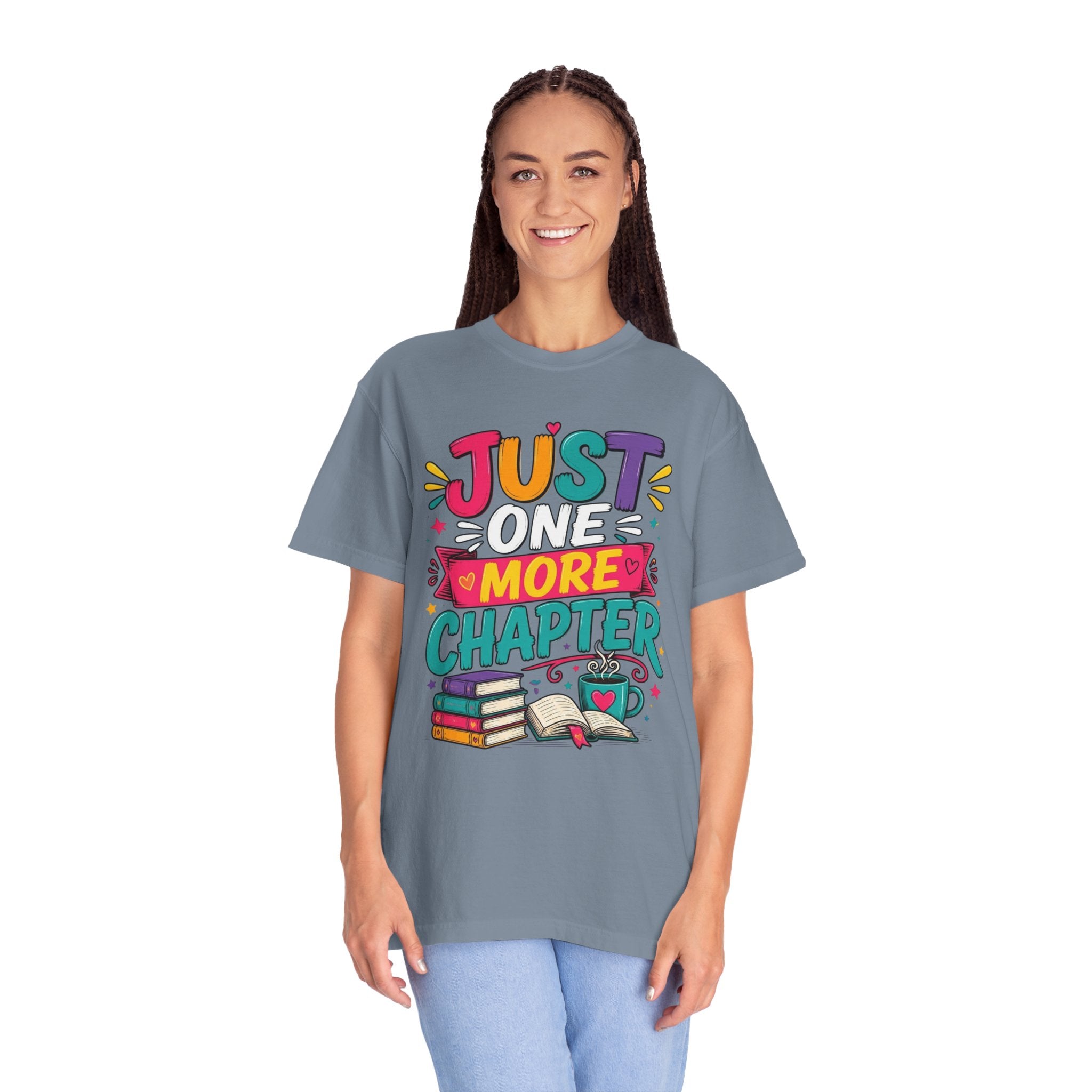 T-Shirt  Just One More Chapter Book Lover Graphic Tee