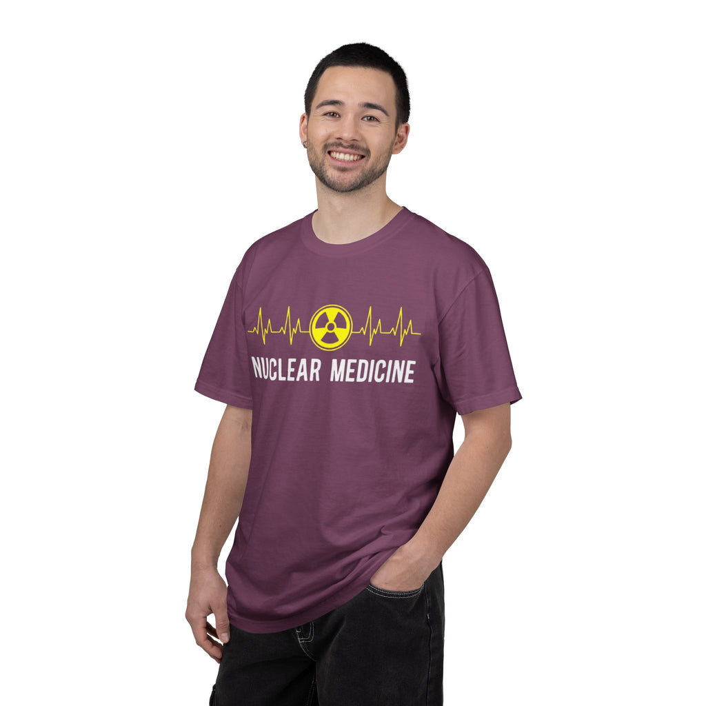 Nuclear Medicine T-Shirt  Radiology Tech ECG Logo Tee