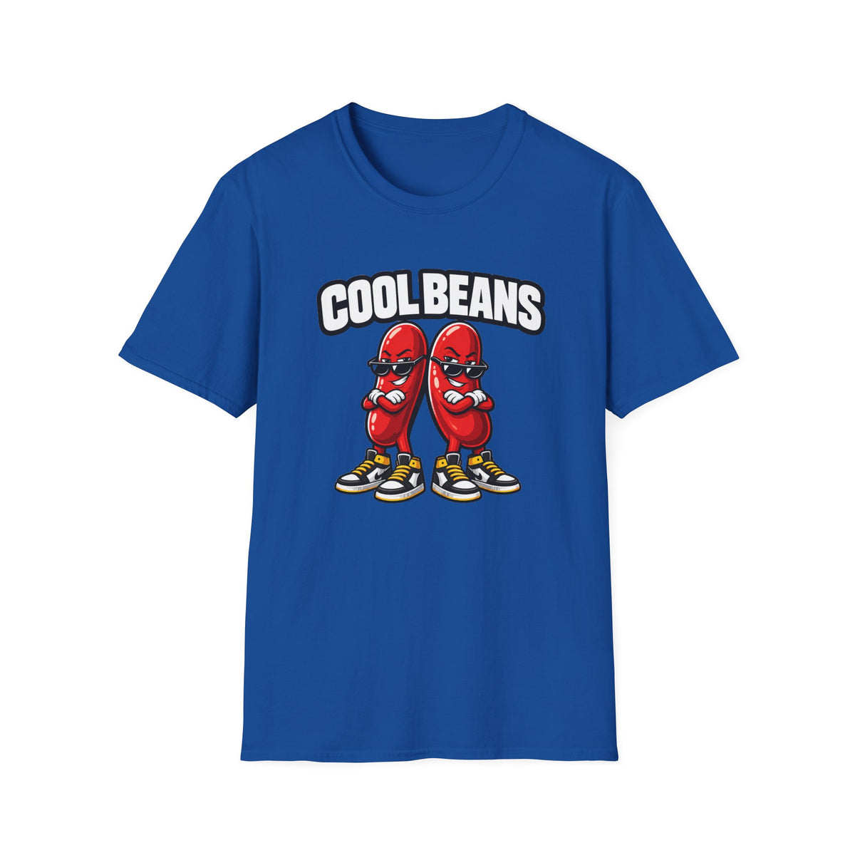Cool Beans T‑Shirt — Retro Cartoon Funny Graphic Tee