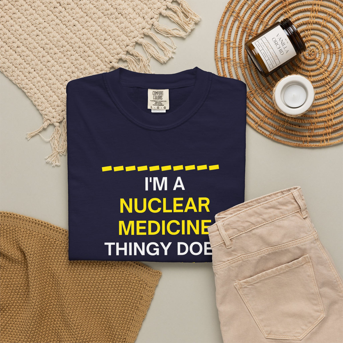 Nuclear Medicine Thingy Doer TShirt Funny Tech Medical Radiology Tee