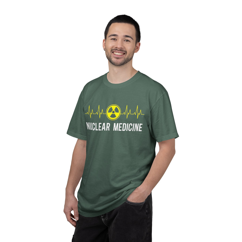 Nuclear Medicine T-Shirt  Radiology Tech ECG Logo Tee