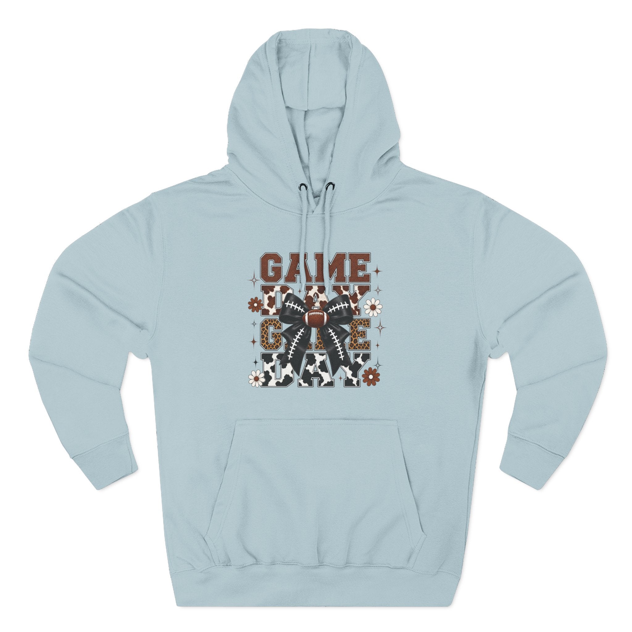 Game Day Football Hoodie Vintage Grunge Helmet Design