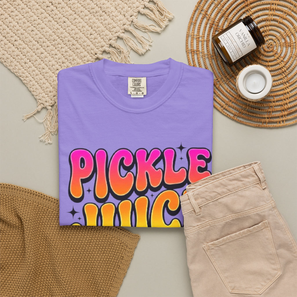 Pickle Juice Retro T-Shirt The 70s Polite Curse Vintage Graphic Tee