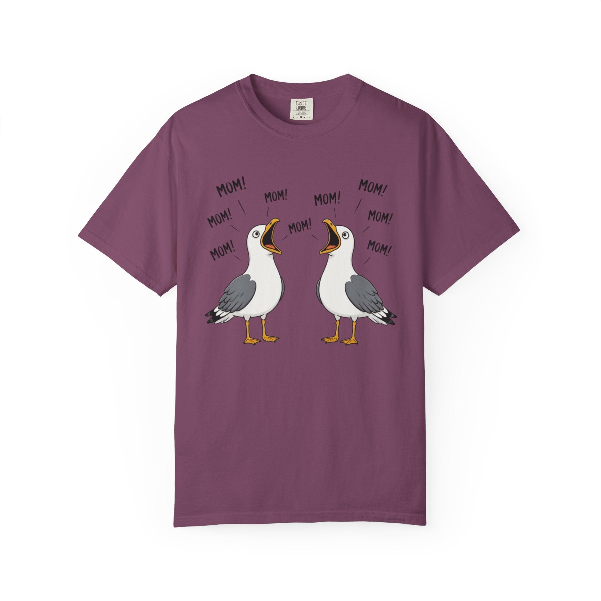 Seagull MOM MOM MOM Graphic T Shirt
