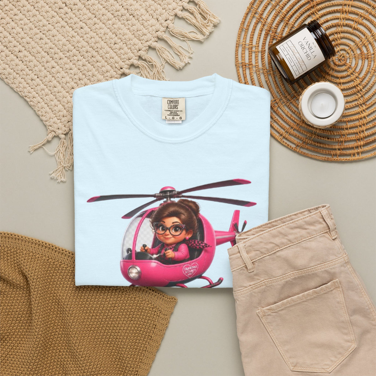 Helicopter Grandma T Shirt Warning Helicopter Grandma Mode Is Always Active