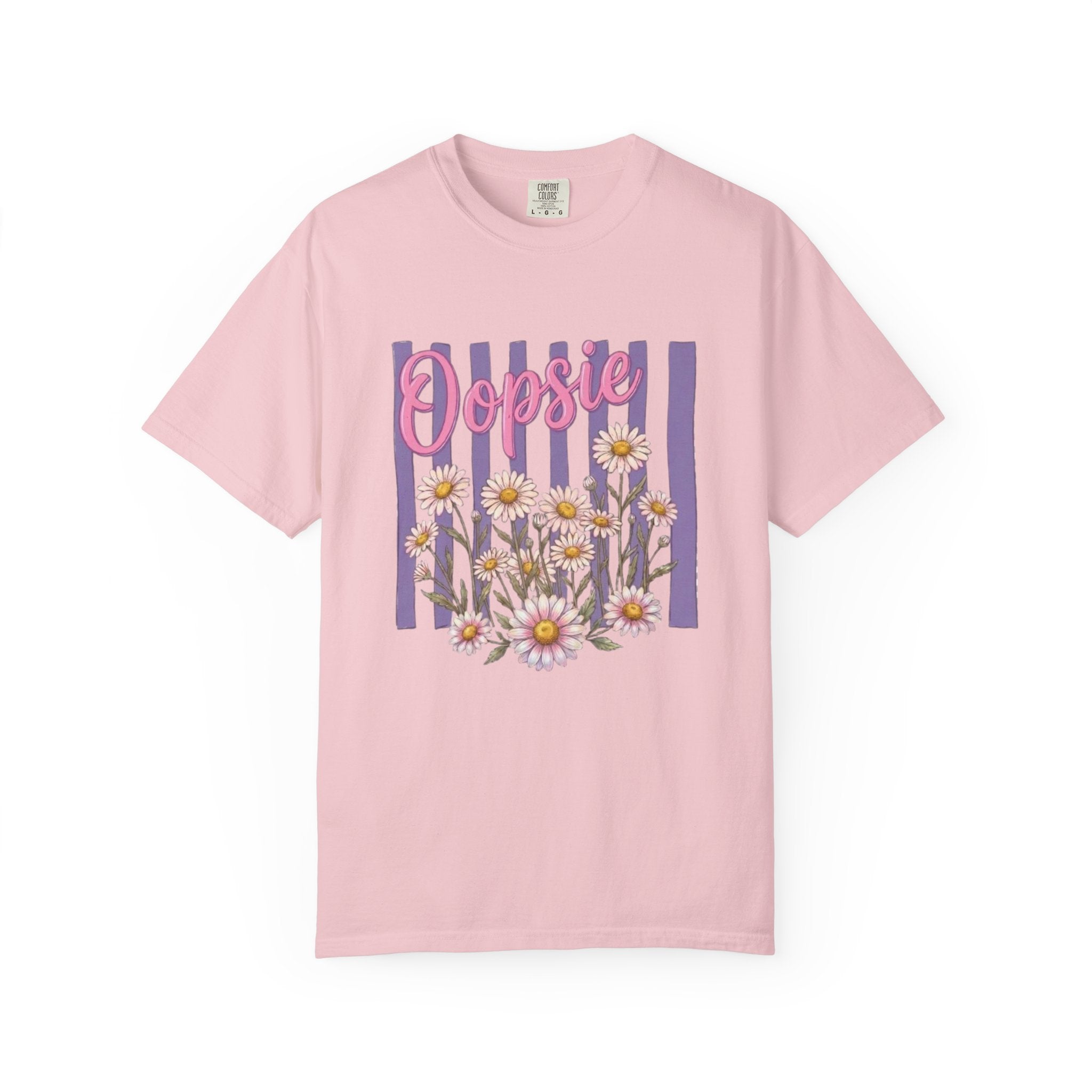 Daisy Striped Oopsie Tee Shirt