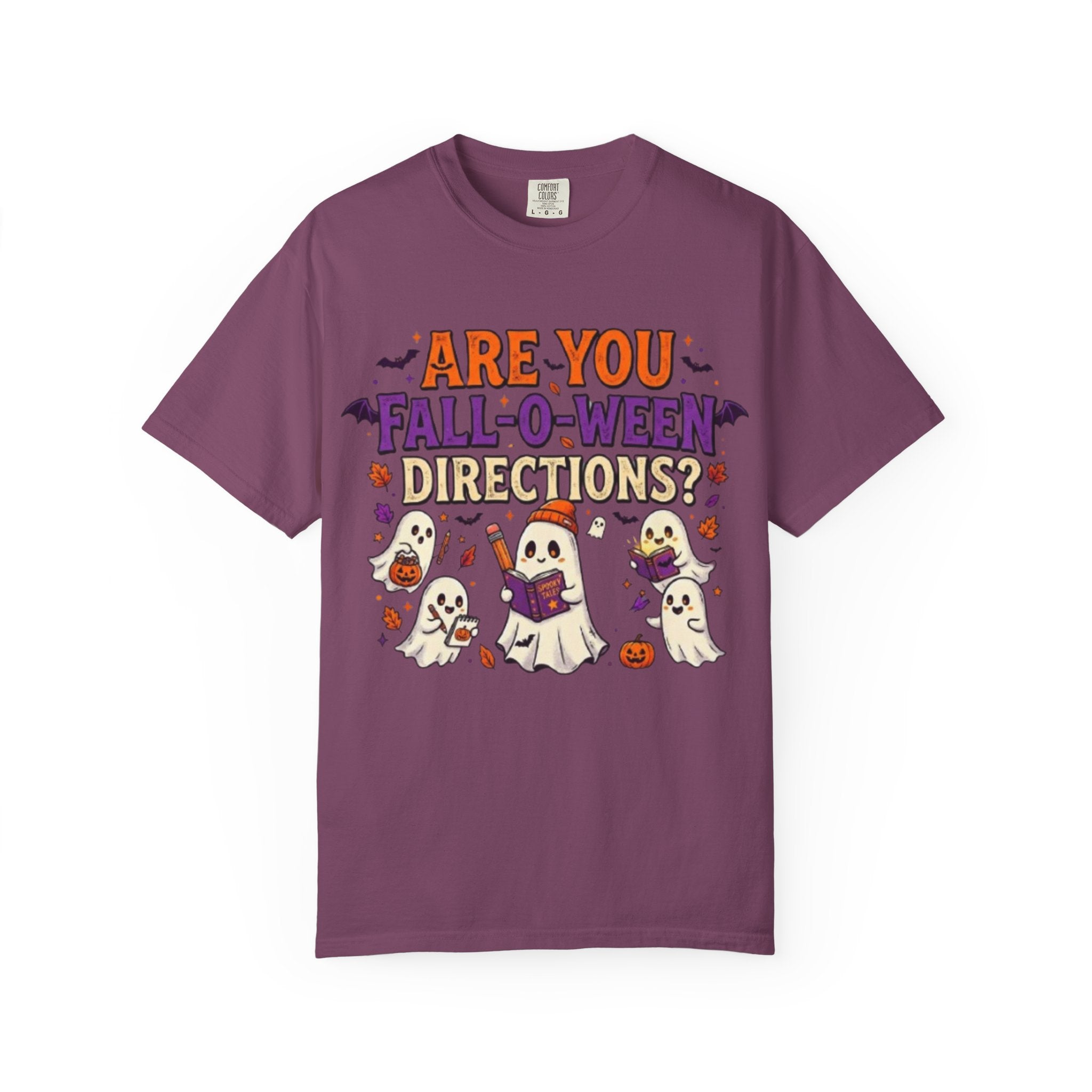 Are You Fall-O-Ween Directions? Halloween Ghosts Graphic T-Shirt