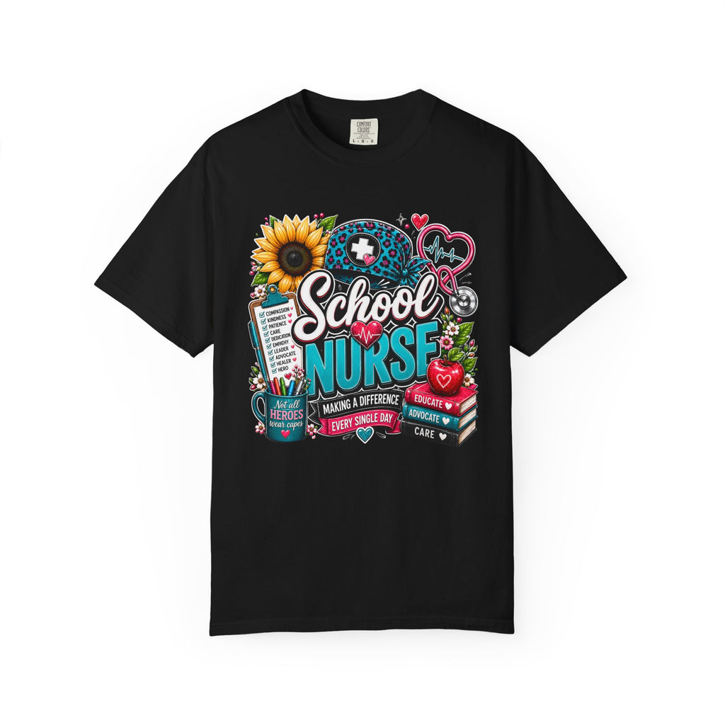School Nurse T Shirt Making a Difference Graphic Tee