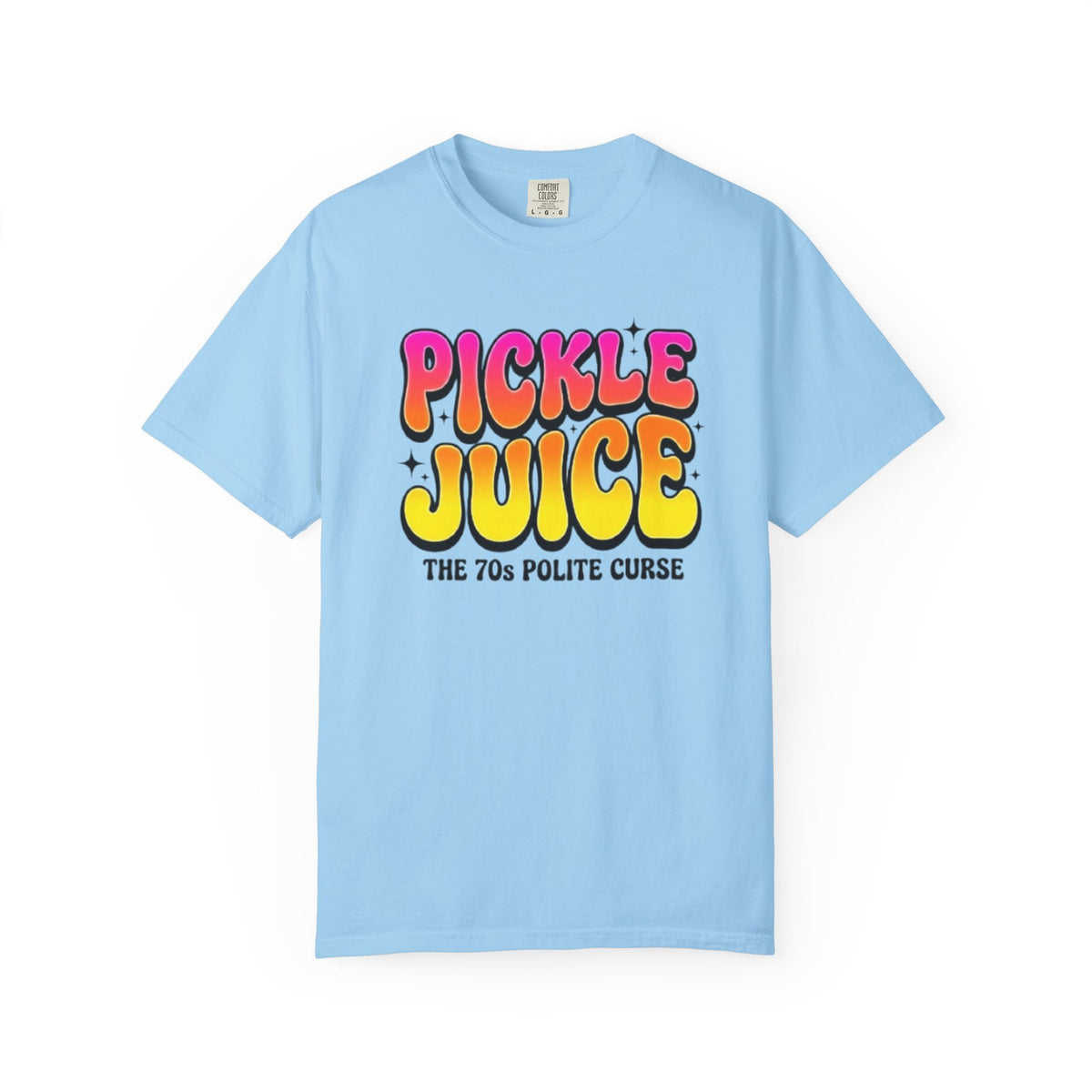 Pickle Juice Retro T-Shirt The 70s Polite Curse Vintage Graphic Tee