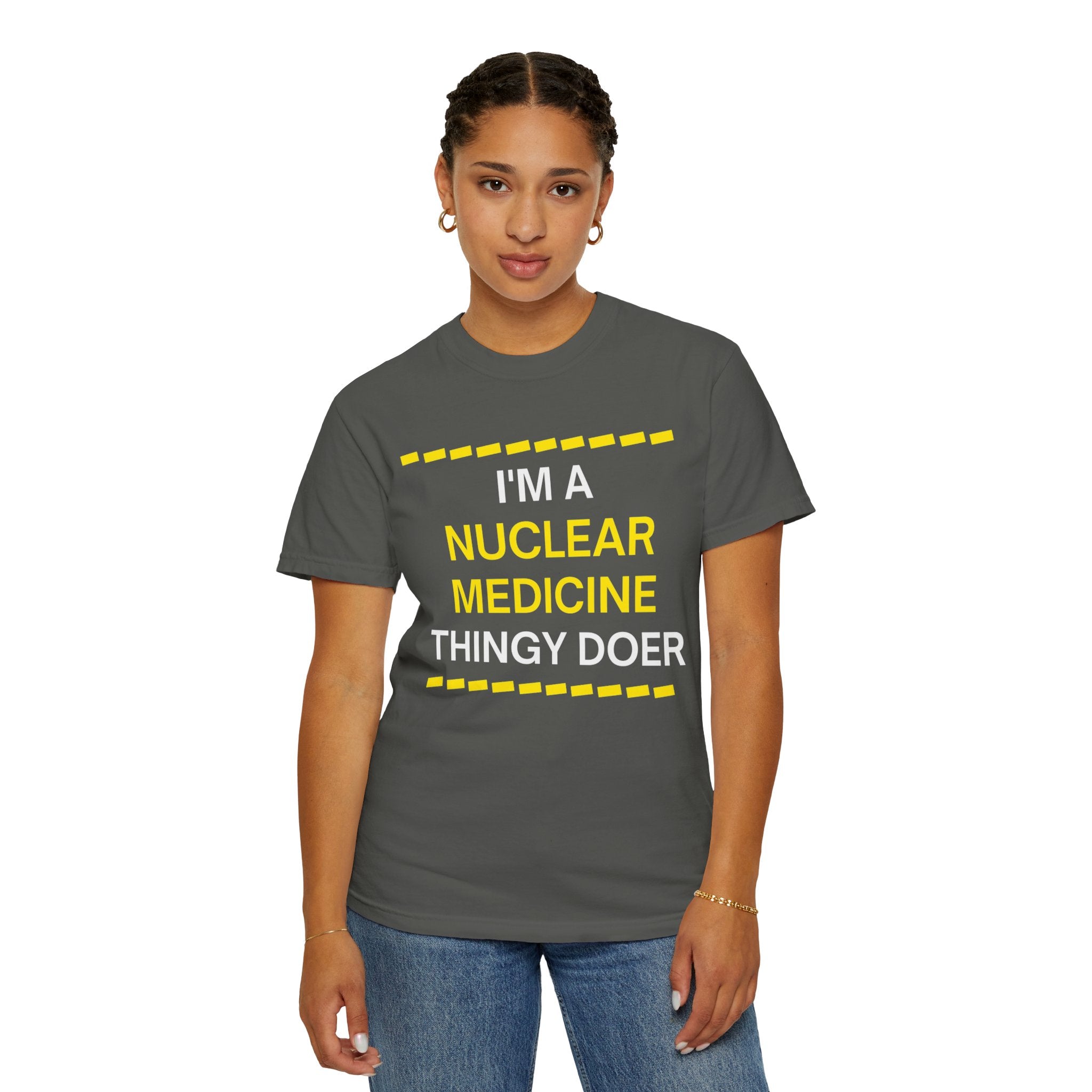 Nuclear Medicine Thingy Doer TShirt Funny Tech Medical Radiology Tee