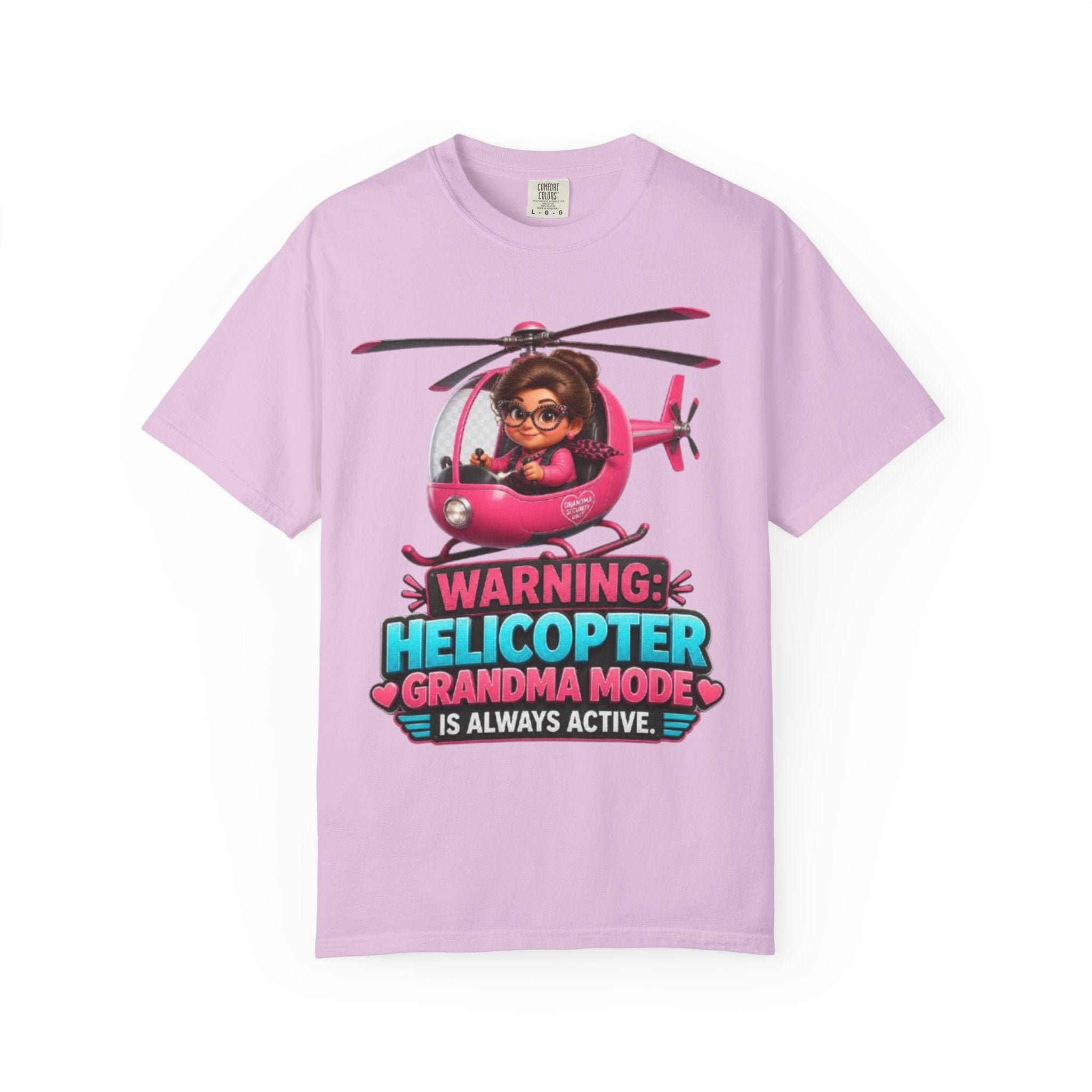 Helicopter Grandma T Shirt Warning Helicopter Grandma Mode Is Always Active