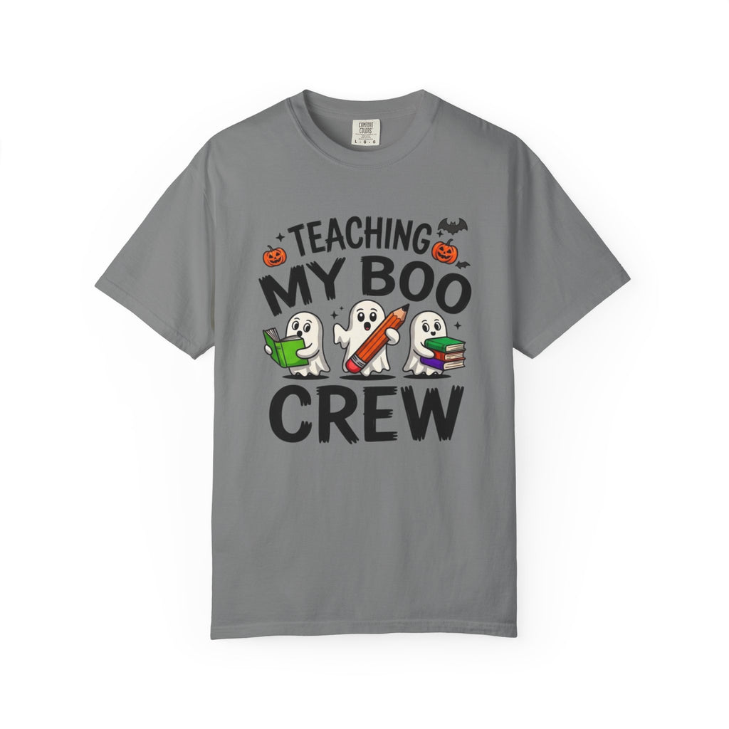 Teaching My Boo Crew T-Shirt Cute Halloween Teacher Tee