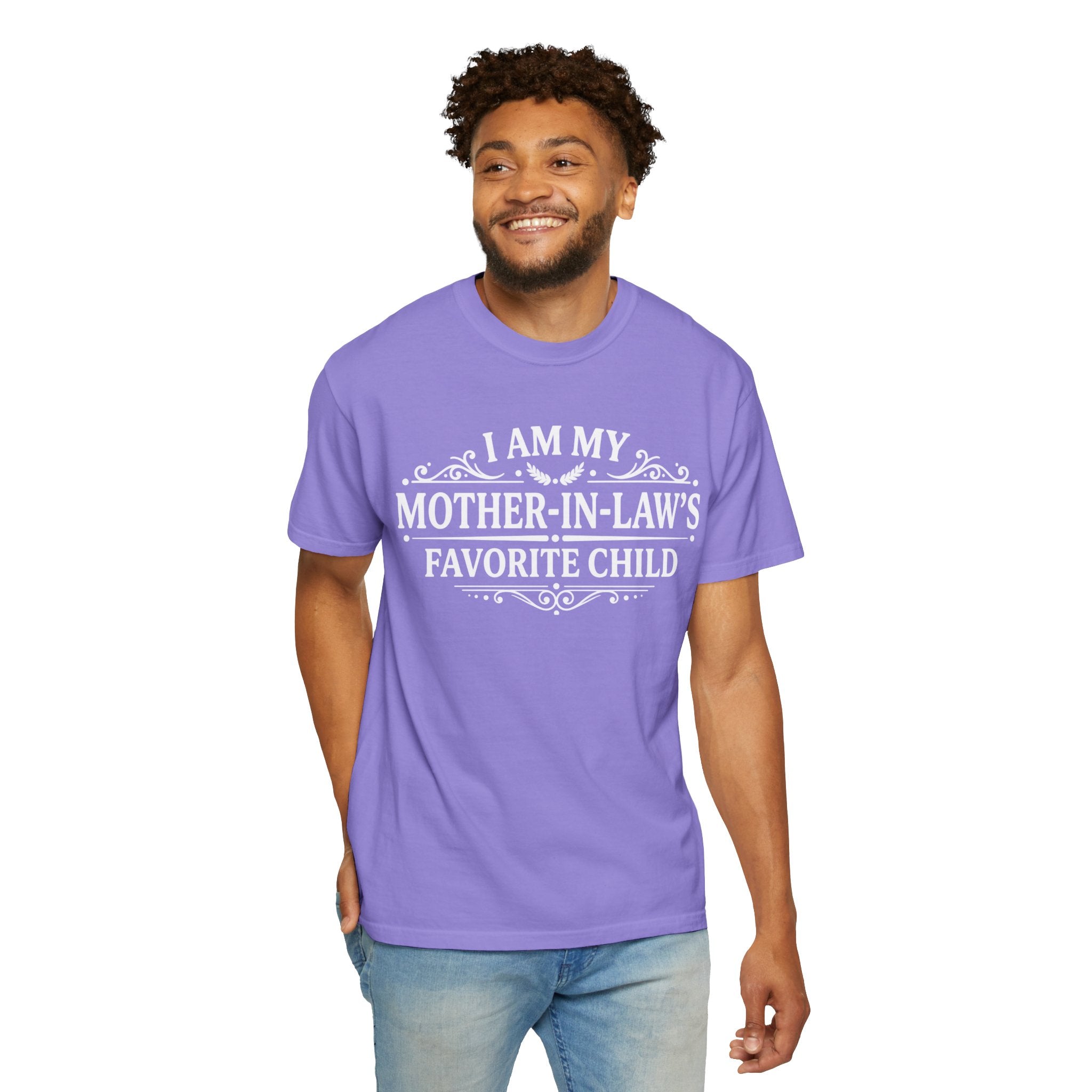 Mother in Laws Favorite Child T Shirt Funny Family Gift Tee