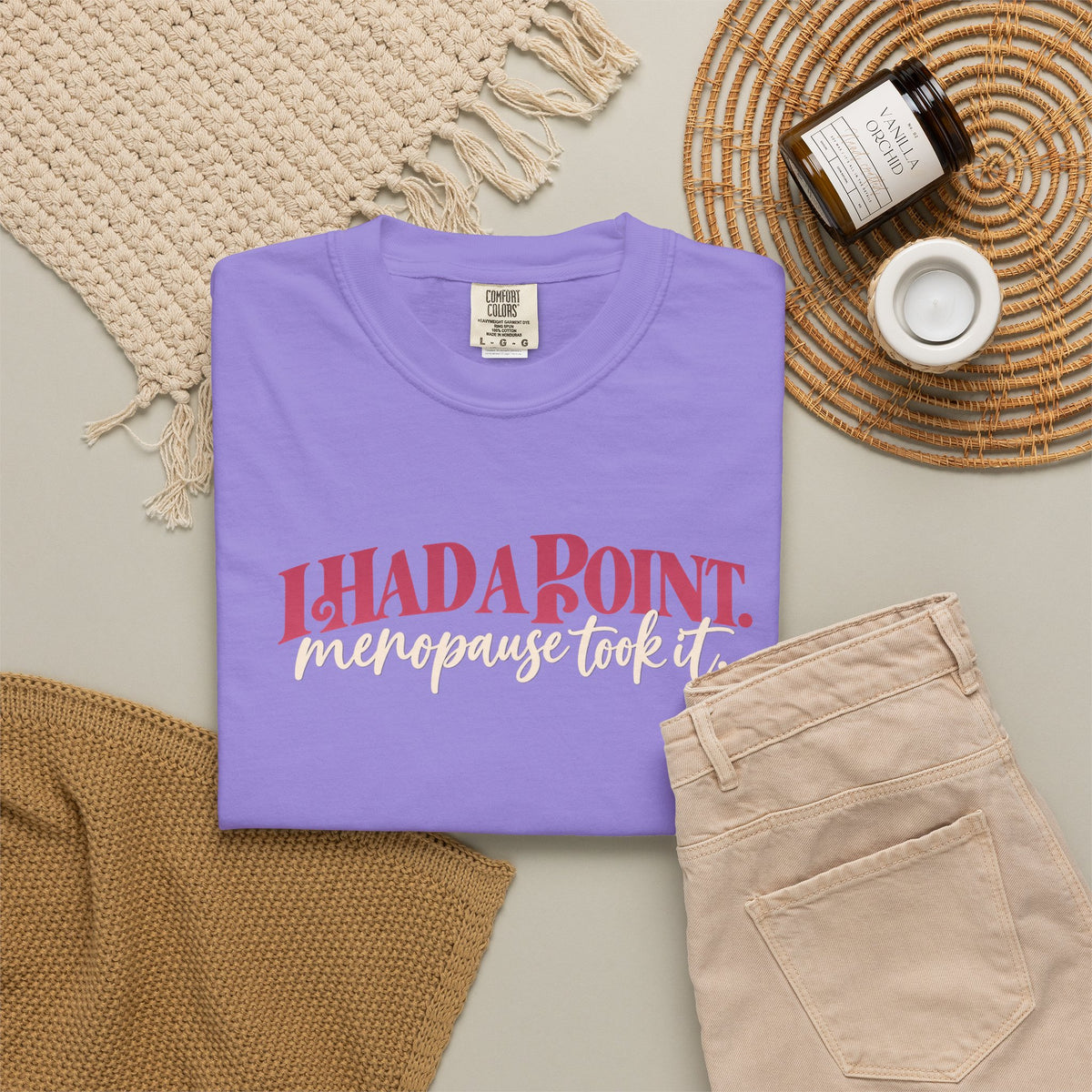 I Had A Point Menopause Took It Tee shirt | Funny Menopause Shirt
