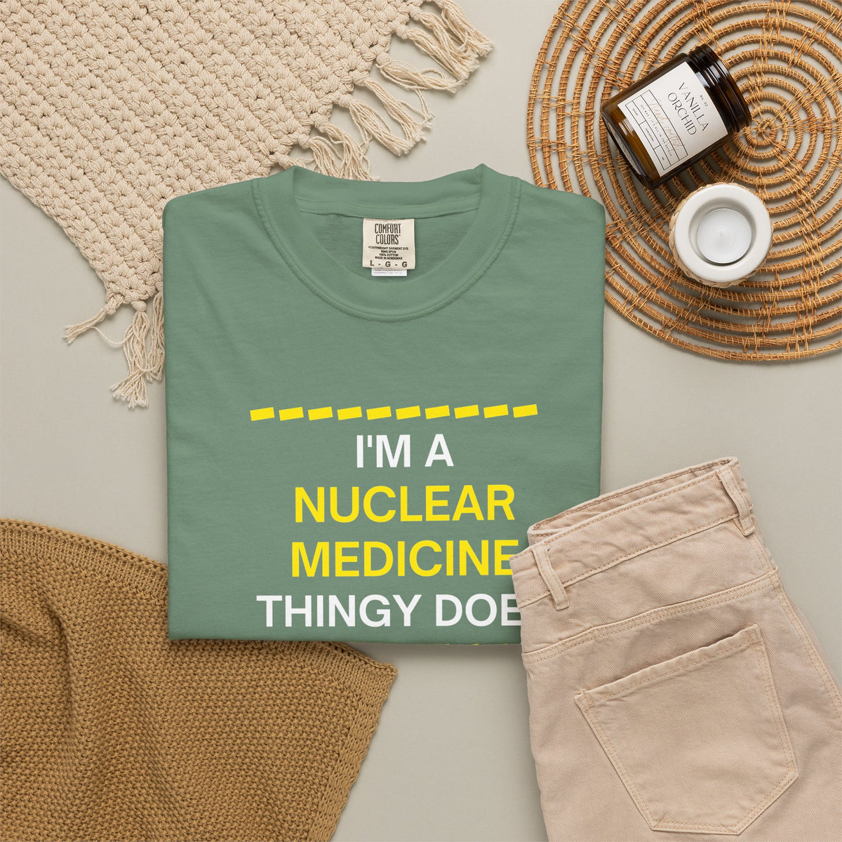 Nuclear Medicine Thingy Doer TShirt Funny Tech Medical Radiology Tee
