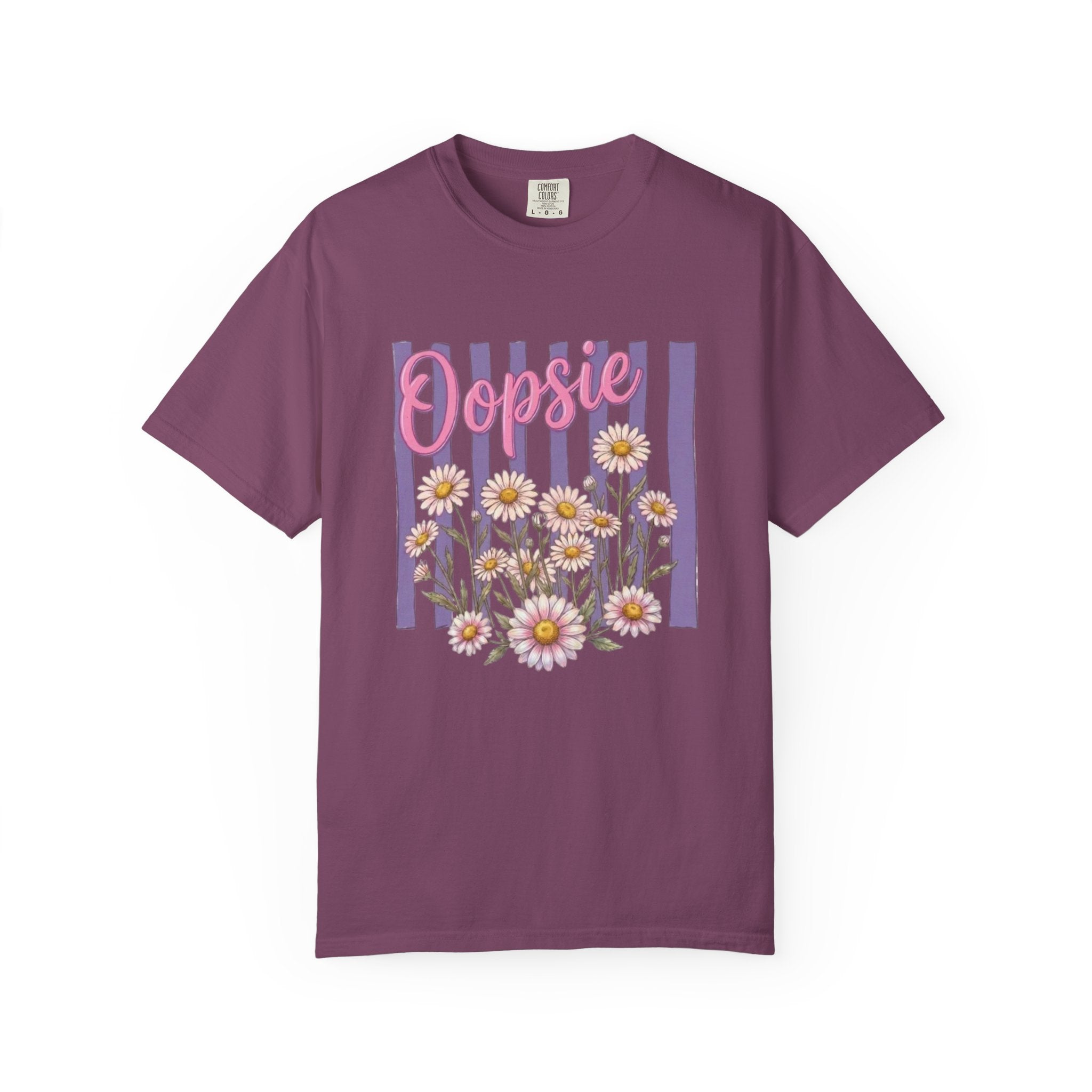 Daisy Striped Oopsie Tee Shirt