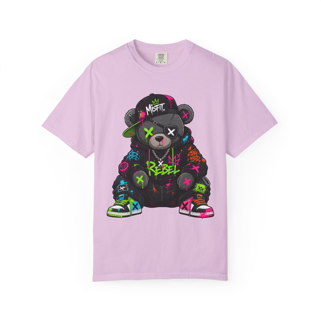 Rebel Graffiti Bear T Shirt