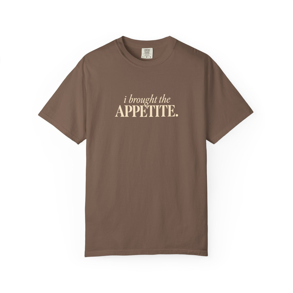 I Brought the Appetite Tee shirt |Thanksgiving Couple Collection