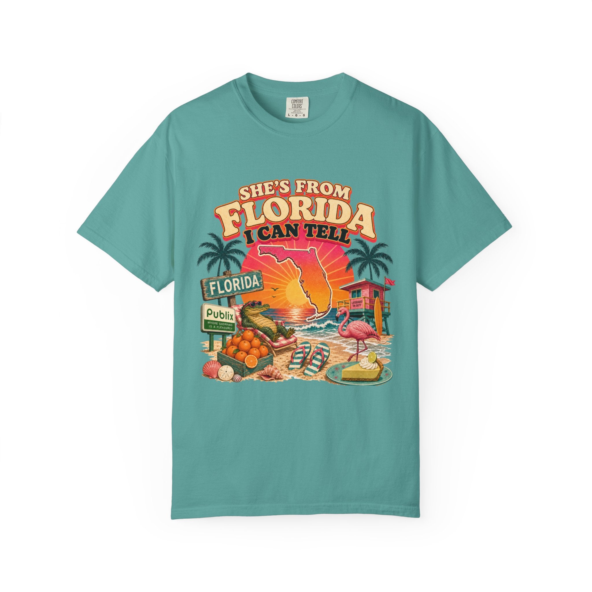 Shes From Florida I Can Tell T Shirt