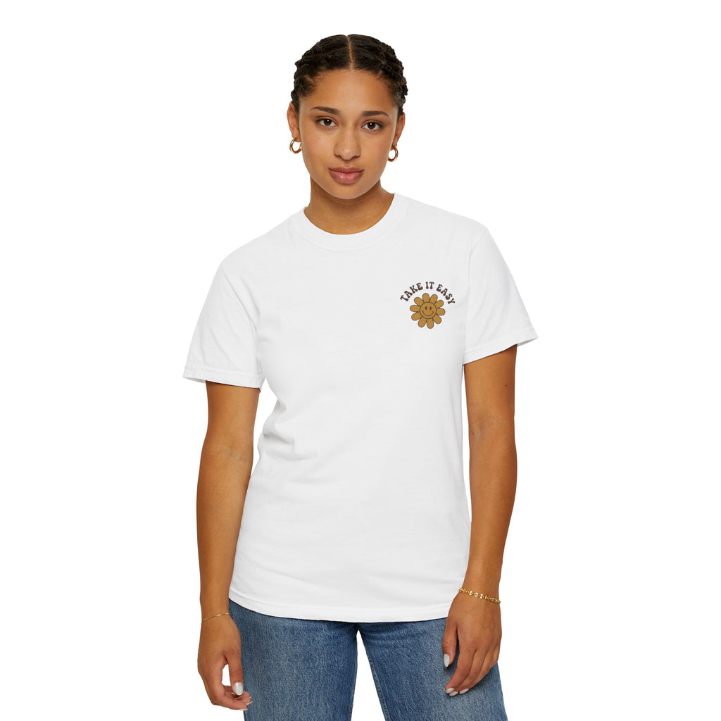 Its Just a Bad Day Not a Bad Life T-Shirt Retro Positive Sunflower Tee