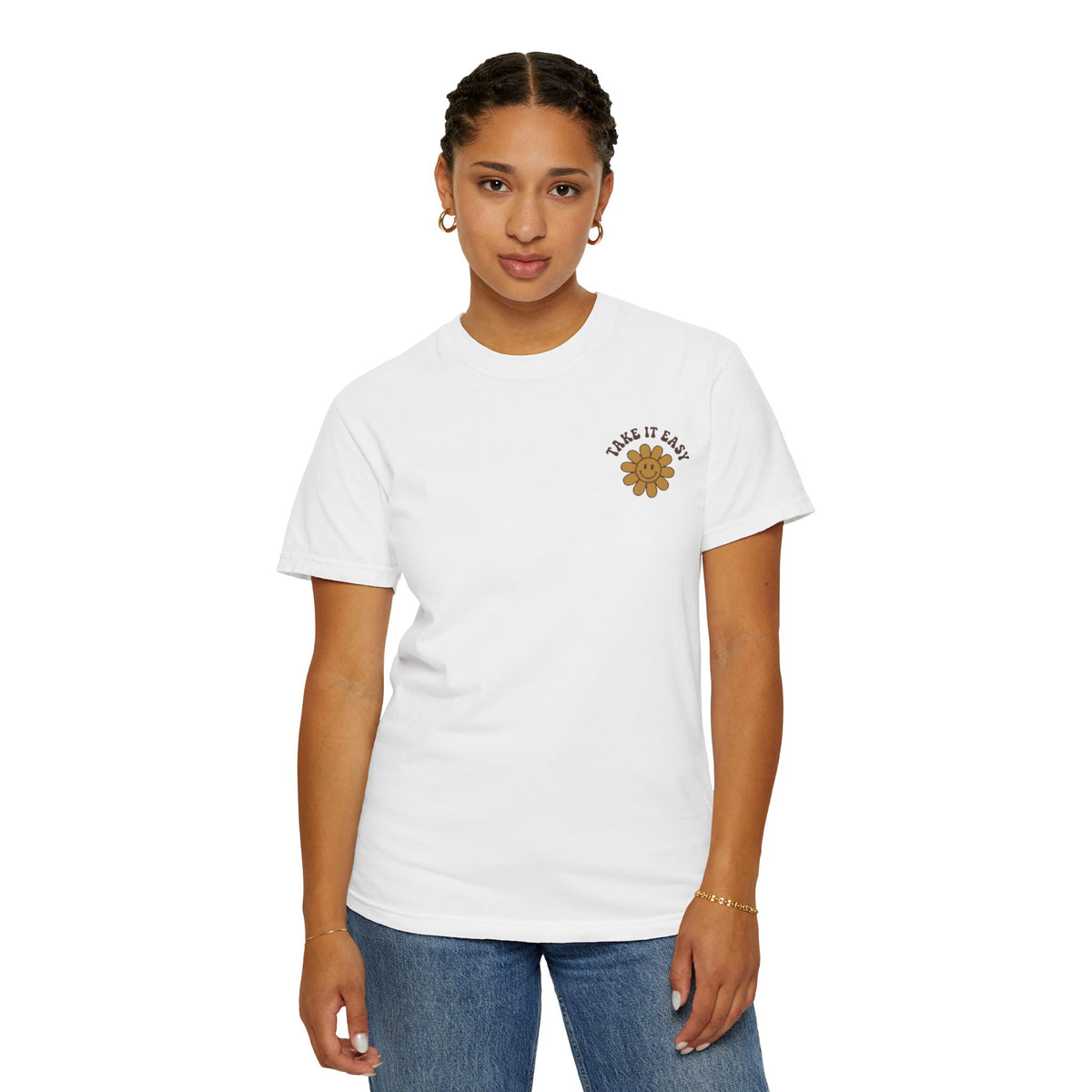 Its Just a Bad Day Not a Bad Life T-Shirt Retro Positive Sunflower Tee