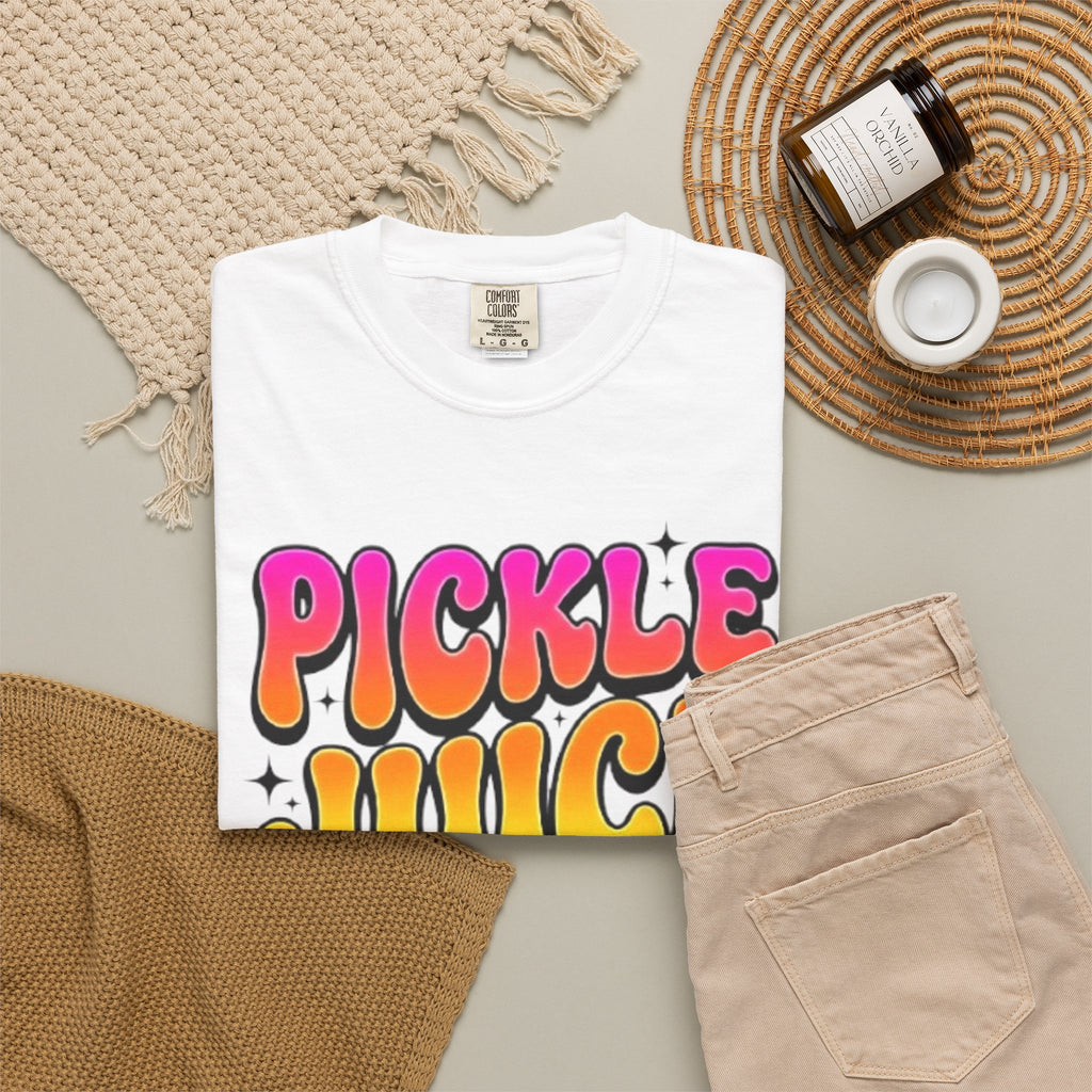 Pickle Juice Retro T-Shirt The 70s Polite Curse Vintage Graphic Tee