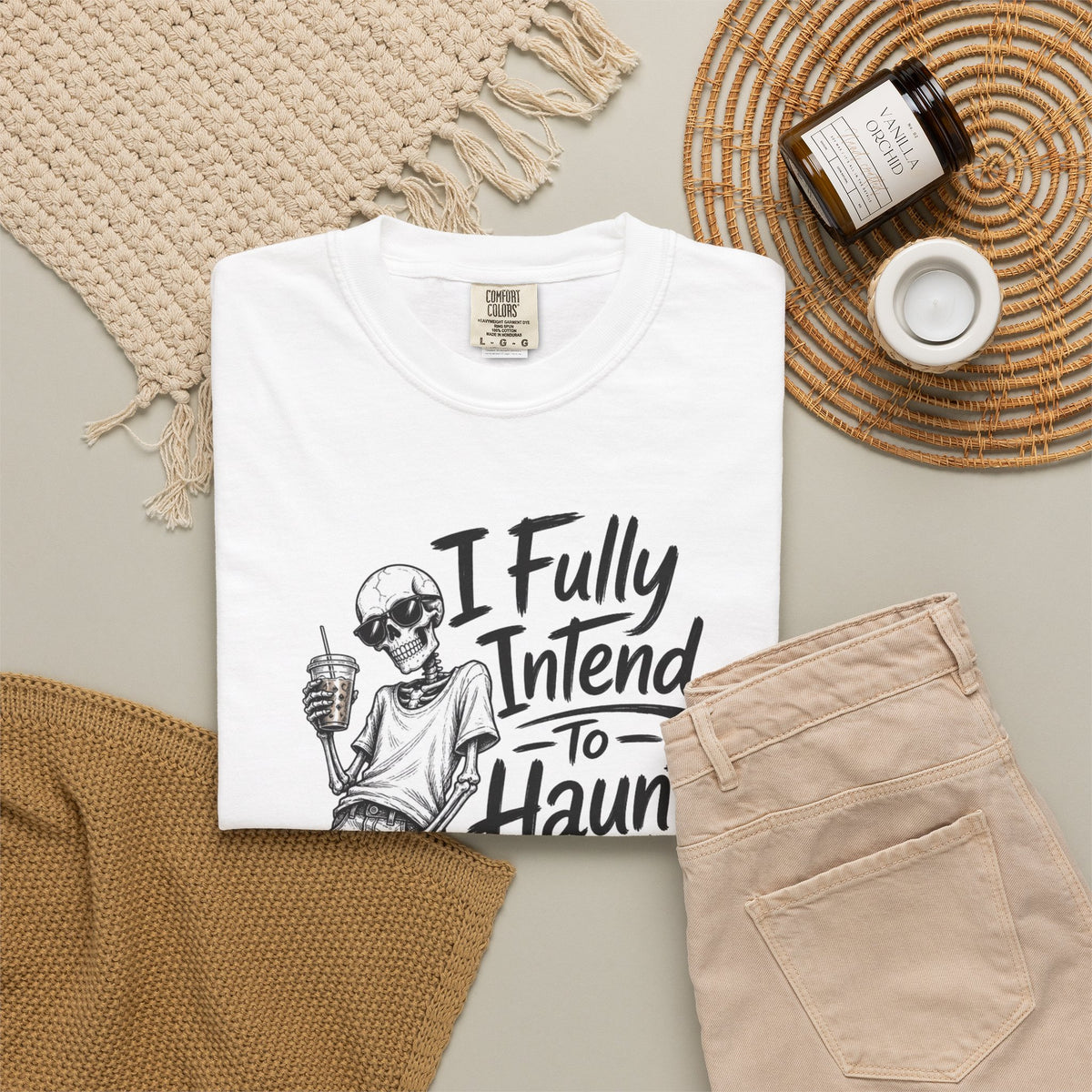 Funny Halloween T Shirt I Fully Intend to Haunt People When I Die I Have a List