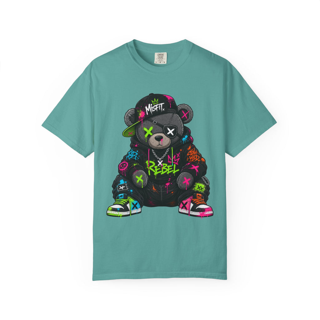 Rebel Graffiti Bear T Shirt