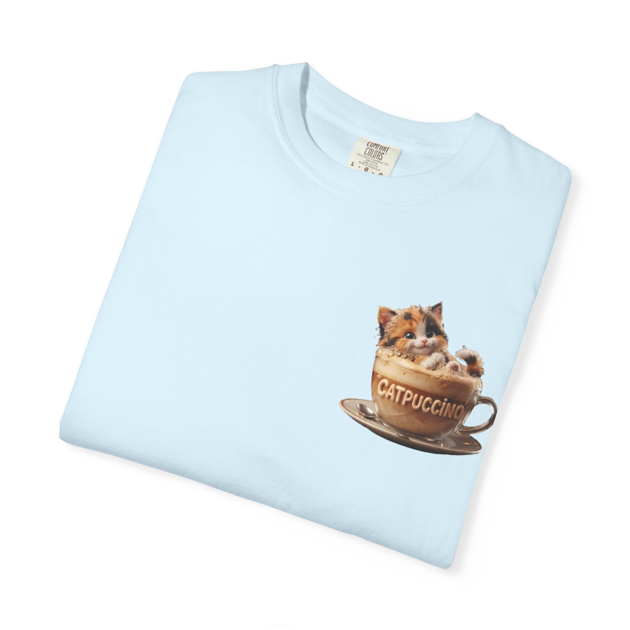 Cat in Cappuccino Cup T Shirt