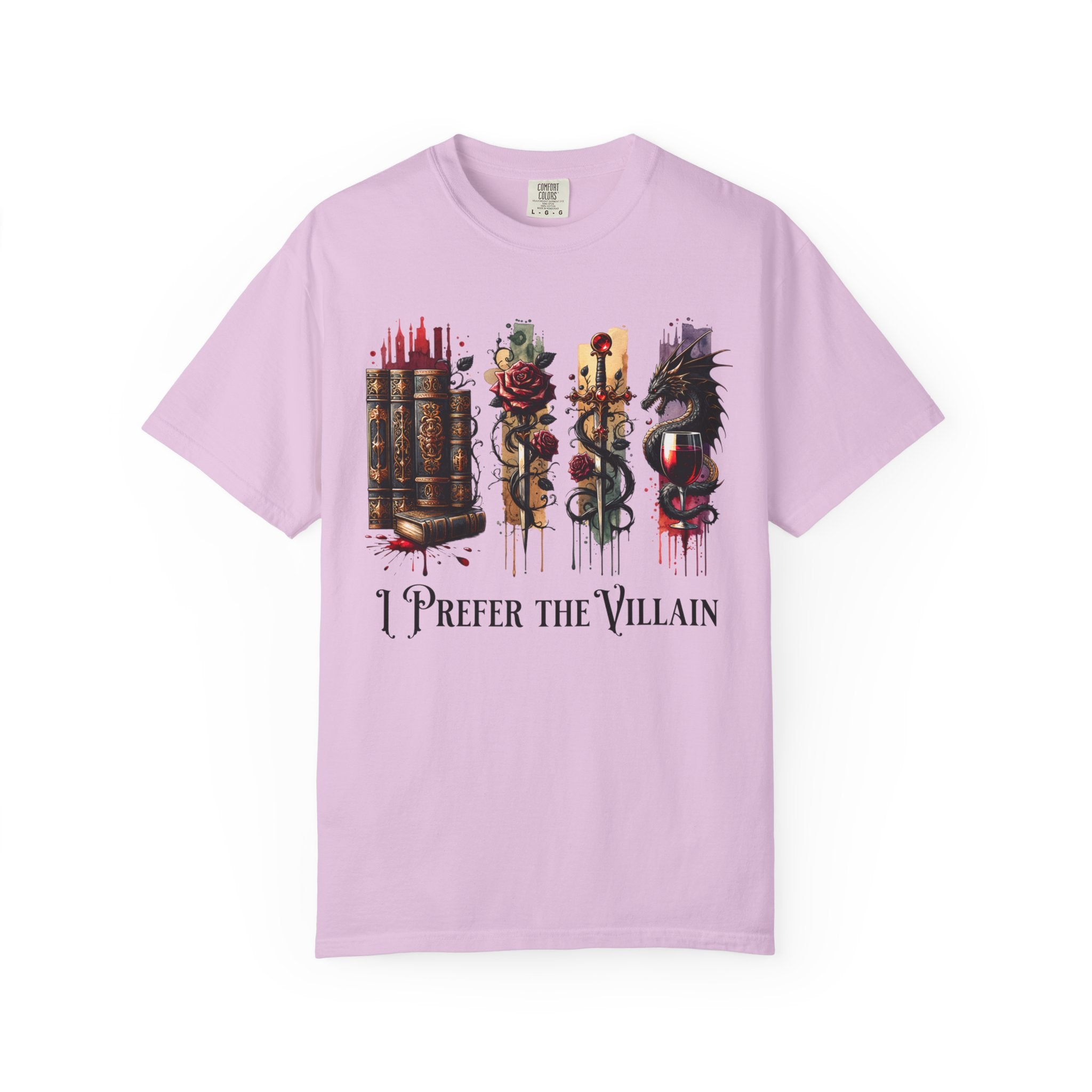 Villainous Icons Graphic T Shirt I Prefer the Villain