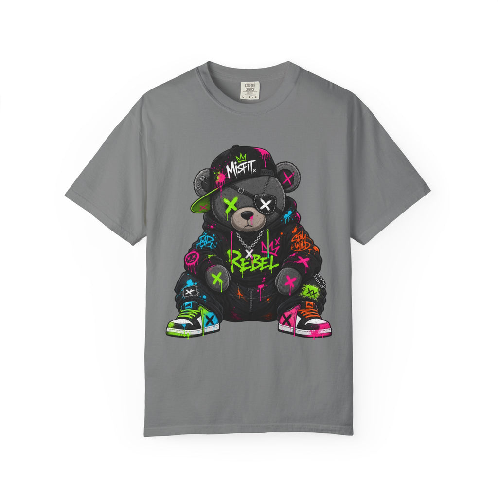 Rebel Graffiti Bear T Shirt